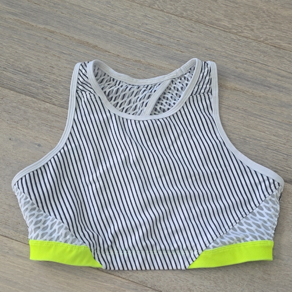 WITH Stripes ports bra Size Small